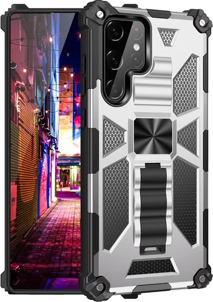 For Samsung Galaxy S22 Ultra Ağır Koruma Zırh Cep Telefonu Kılıfları (Yurt Dışından)