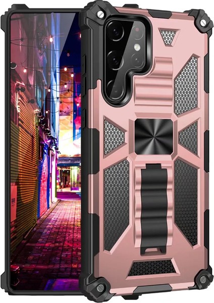 For Samsung Galaxy S21 Ultra Ağır Koruma Zırh Cep Telefonu Kılıfları (Yurt Dışından)