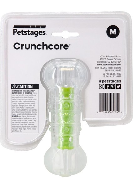 Petstages Crunchcore Bone Dog Chew Toy Köpek Oyuncağı - Medium - 265