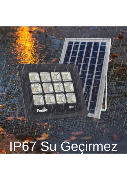 120 Watt Güneş Enerjili Solar Projektör