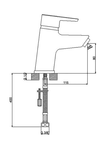 Energy Lavabo Bataryası-891521 fiyatları