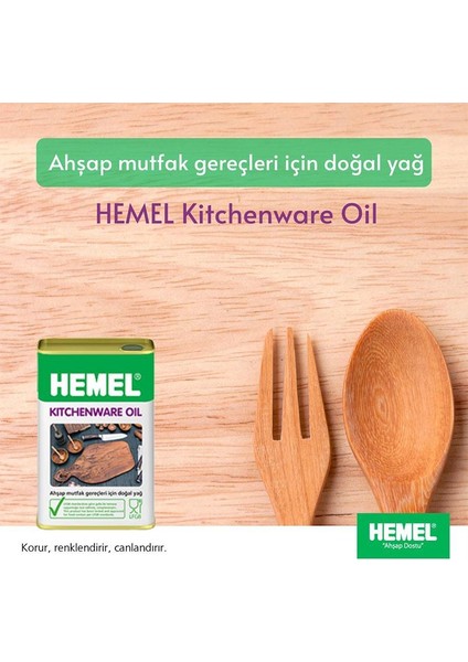 18816 Kitchenware Oil 175 Ml Ahşap Mutfak Gereçleri Yağı Şeffaf