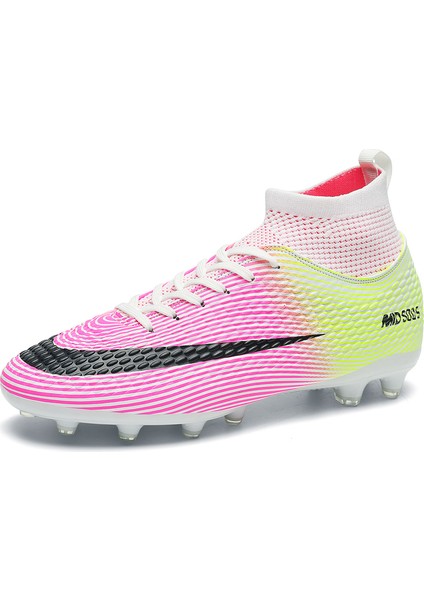 Profesyonel Erkek Futbol Ayakkabısı - Pembe (Yurt Dışından)