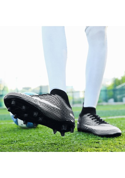 Profesyonel Erkek Futbol Ayakkabısı - Siyah (Yurt Dışından)