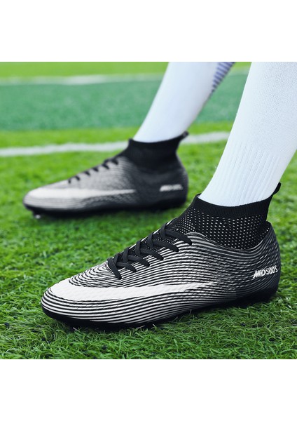Profesyonel Erkek Futbol Ayakkabısı - Siyah (Yurt Dışından)