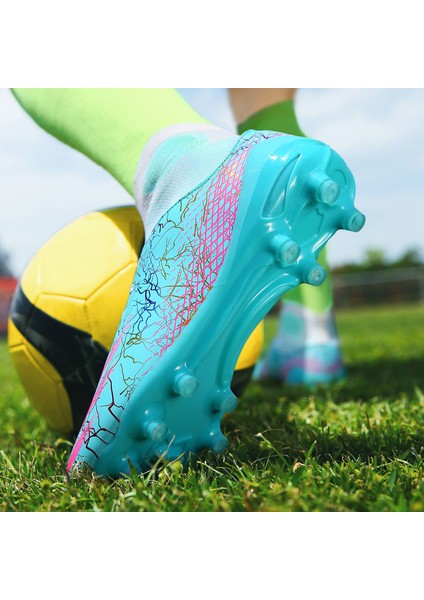 Profesyonel Erkek Futbol Ayakkabısı - Mavi (Yurt Dışından)