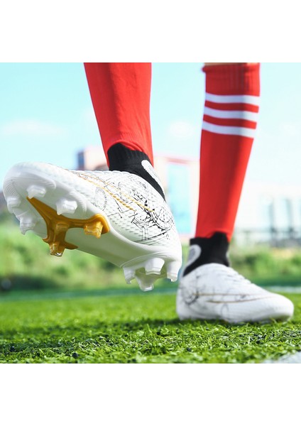 Erkek Futbol Ayakkabısı - Beyaz (Yurt Dışından) indirimleri