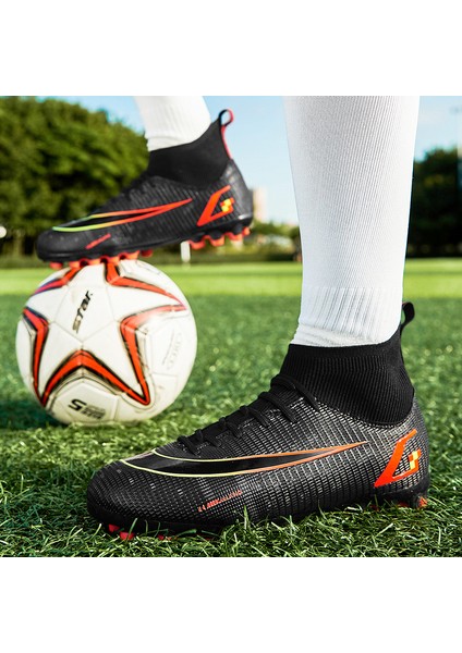 Profesyonel Erkek Futbol Ayakkabısı - Siyah (Yurt Dışından)