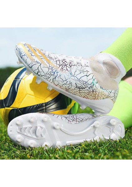 Profesyonel Erkek Futbol Ayakkabısı - Beyaz (Yurt Dışından) modelleri