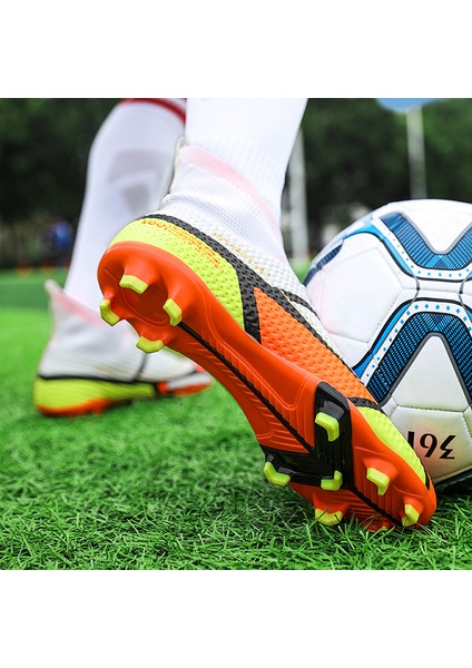 Profesyonel Erkek Futbol Ayakkabısı - Beyaz (Yurt Dışından) fırsatları