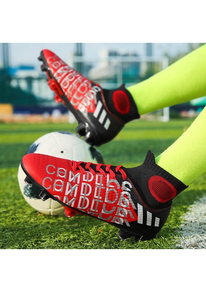 Profesyonel Erkek Futbol Ayakkabısı - Kırmızı (Yurt Dışından) fiyatları