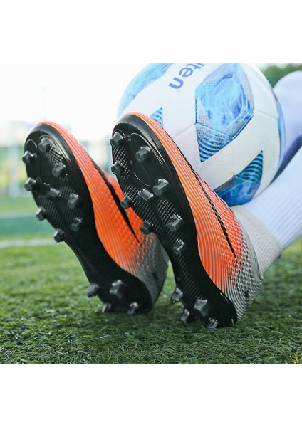 Profesyonel Erkek Futbol Ayakkabısı - Turuncu (Yurt Dışından)