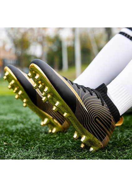 Profesyonel Erkek Futbol Ayakkabısı - Siyah (Yurt Dışından) fırsatları