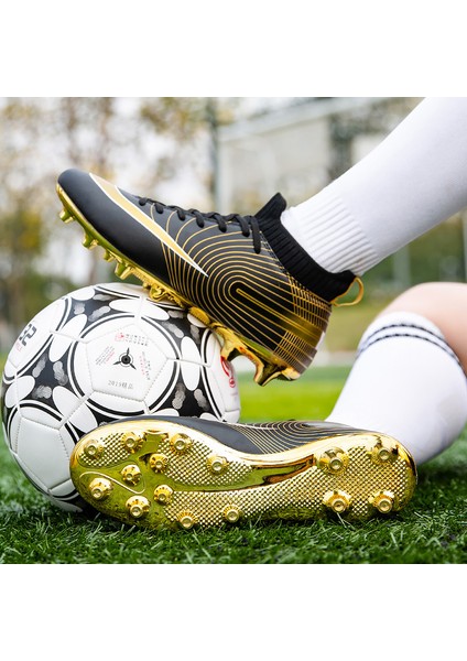 Profesyonel Erkek Futbol Ayakkabısı - Siyah (Yurt Dışından) indirimleri