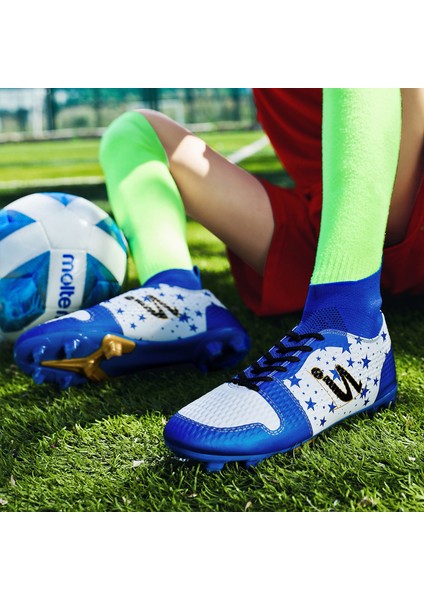 Profesyonel Erkek Futbol Ayakkabısı - Mavi (Yurt Dışından) modelleri