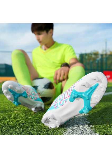 Profesyonel Erkek Futbol Ayakkabısı - Beyaz (Yurt Dışından) indirimleri