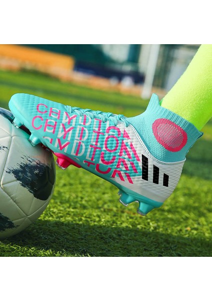 Profesyonel Erkek Futbol Ayakkabısı - Mavi (Yurt Dışından) indirimleri