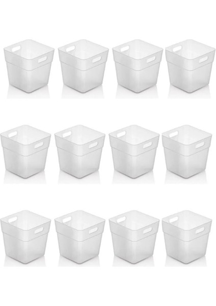 12 Li Buzdolabı Içi Mini Düzenleyici Kutu Organizer - Buzdolabı Kapak Düzenleyici (Clz) fırsatları