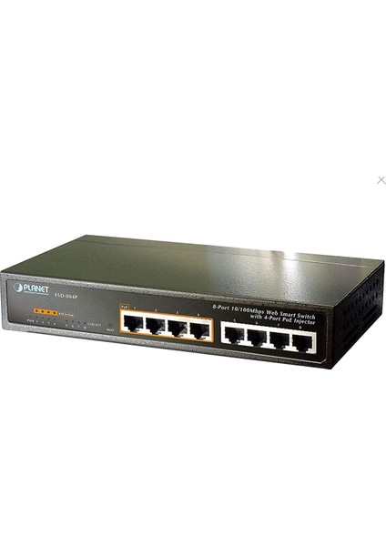 8-Port Planet Desktop Ethernet Switch