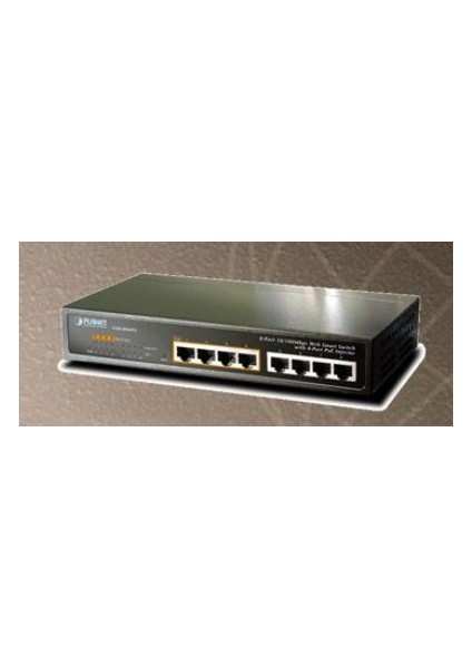 8-Port Planet Desktop Ethernet Switch