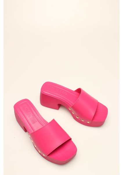 Fuşya Cilt Kadın Takunya fiyatları