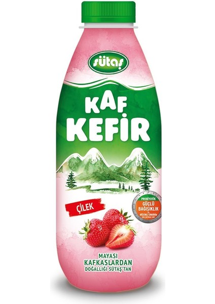 Çilekli Kaf Kefir 1 L