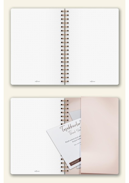 Le Color Noktalı Bullet Journal Pro Defter Pastel Lava A5