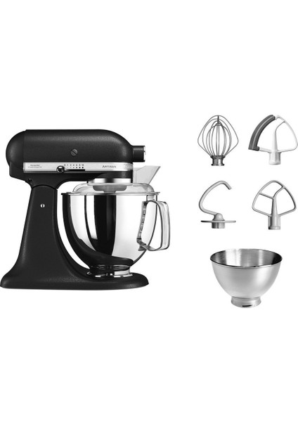 Kitchenaid Artisan 4,8 L Stand Mikser - Cast Iron Black - 5KSM175PS (5KSM175PSEBK)