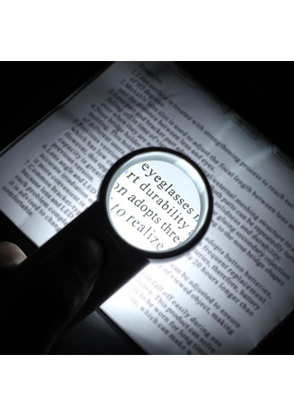 MG6B-2 El Tipi Işıklı Büyüteç 15X