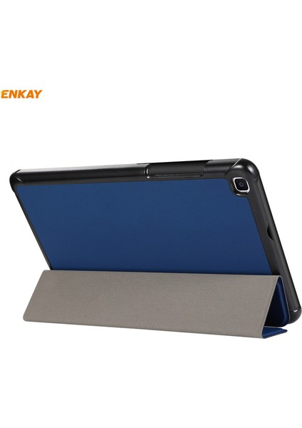 Galaxy Tab İçin Enkay Pu + Pc Kılıfı A 8.0 T290 / T295 Koyu Mavi (Yurt Dışından)