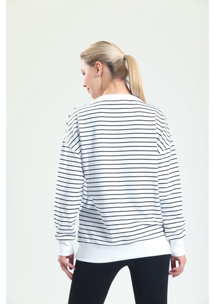 Çizgili Sweatshirt modelleri