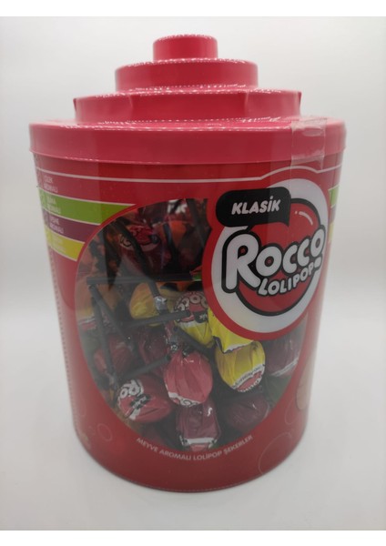 Meyve Aromalı Lolipop Şeker 120 Adet