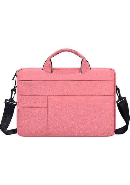 ND05SDJ Dizüstü Bilgisayar Taşınabilir Omuz Çantası, Boyut: 14.1-15.4 Inç Pembe (Yurt Dışından)