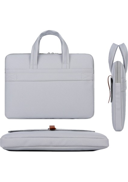 Pu Çok Bölmeli Bilgisayar Çantası, Boyut: 15-15.6 Inç Pembe (Yurt Dışından) fiyatları