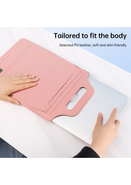 15 Inç Çok Fonksiyonlu Dizüstü Bilgisayar Çantası Pembe (Yurt Dışından) fırsatları