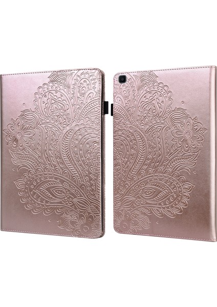 Samsung Galaxy Tab İçin A.8.0 (2019) T290 Tpu+Pu Case Rose Gold (Yurt Dışından)