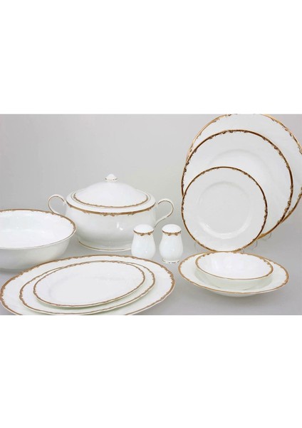 Michell Gold 74PRÇ Bone China Ymk Seti