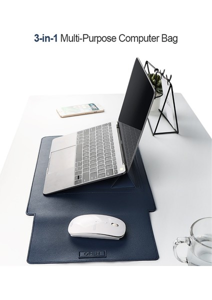 PU06 3 Arada 1 Çok Fonksiyonlu Dizüstü Bilgisayar Çantası, Boyut: 14.1-15.4 Inç Ordu Yeşil (Yurt Dışından) modelleri