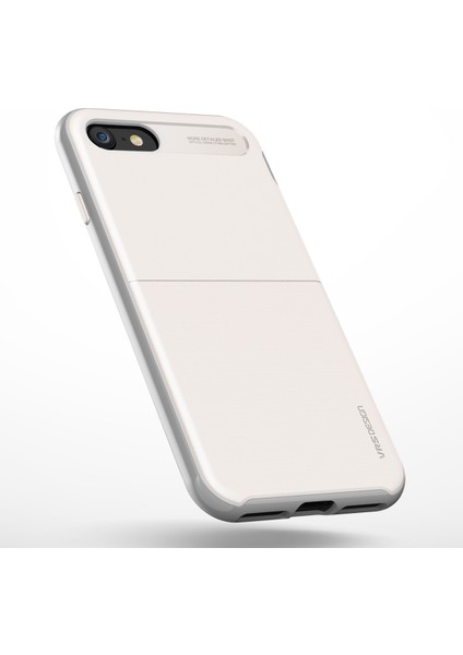Vrs iPhone Se 2022/2020/8/7 New High Pro Shield Kılıf White Silver