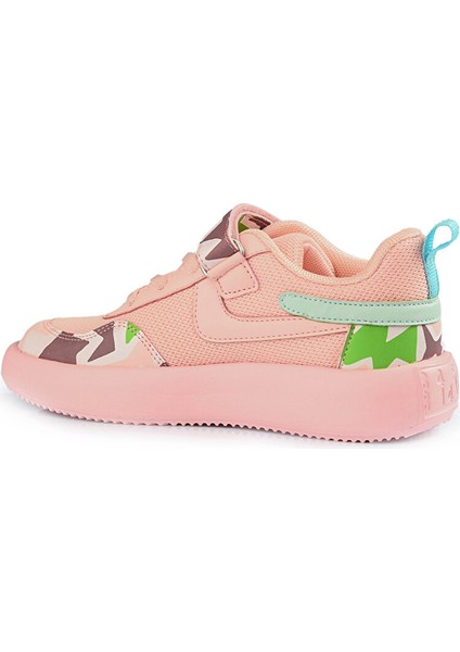 Napoli 346 Phylon Hafif Rahat Ortapedik Taban Cırtlı Çocuk Spor Ayakkabı Pembe