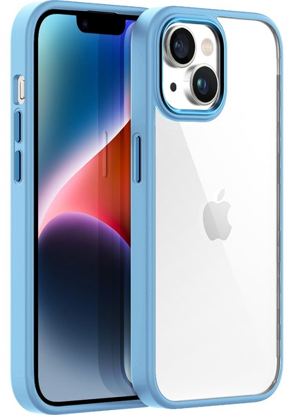 Buff iPhone 14 New Air Bumper Kılıf Sierra Blue