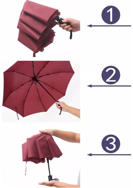 Bordo Tam Otomatik Şemsiye indirimleri