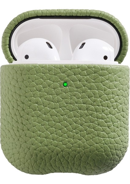 1/2 Sarı İçin Lychee Grain Cowhide Kulaklık Kılıfı) (Yurt Dışından) modelleri