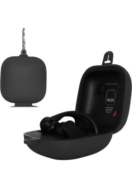 Beats Powerbeats Pro Gri İçin Renk Silikon Kulaklık Kılıfı (Yurt Dışından)