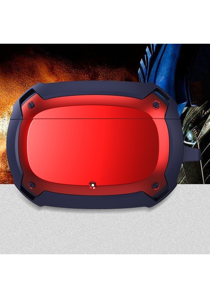 Beats Studio Buds Mavi + Kırmızı İçin Bumblebee Zırh Kulaklık Kılıfı (Yurt Dışından)