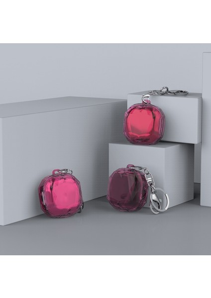 Samsung Galaxy Buds İçin Kulaklık Kılıfı Canlı Şeffaf Pembe (Yurt Dışından) fiyatları