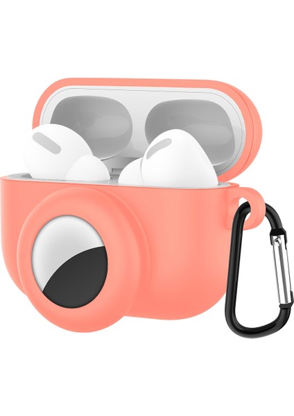 + Airtags Turuncu İçin Silikon Koruyucu Kasa (Yurt Dışından)