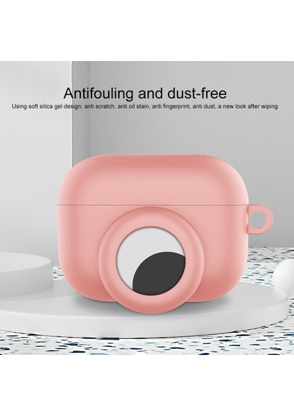 Beyaz + Airtags İçin Silikon Koruyucu Kılıf (Yurt Dışından) fiyatları