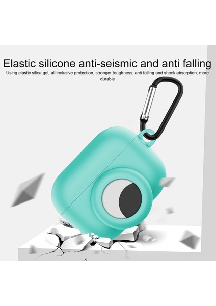 Beyaz + Airtags İçin Silikon Koruyucu Kılıf (Yurt Dışından) modelleri