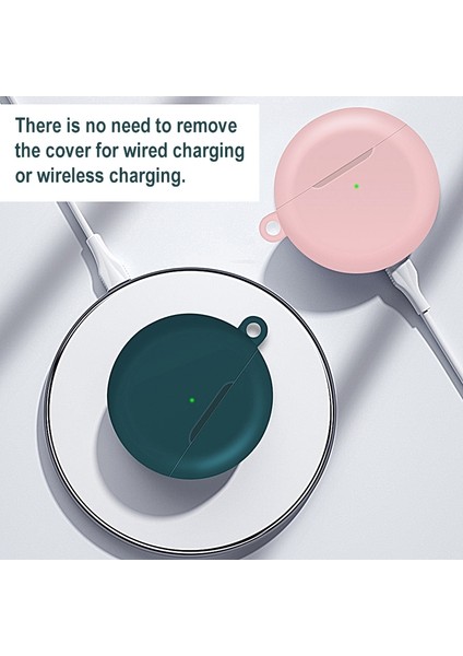 Huawei Tomurcukları İçin 4 Kulaklık Kılıfı Pembe (Yurt Dışından) fırsatları